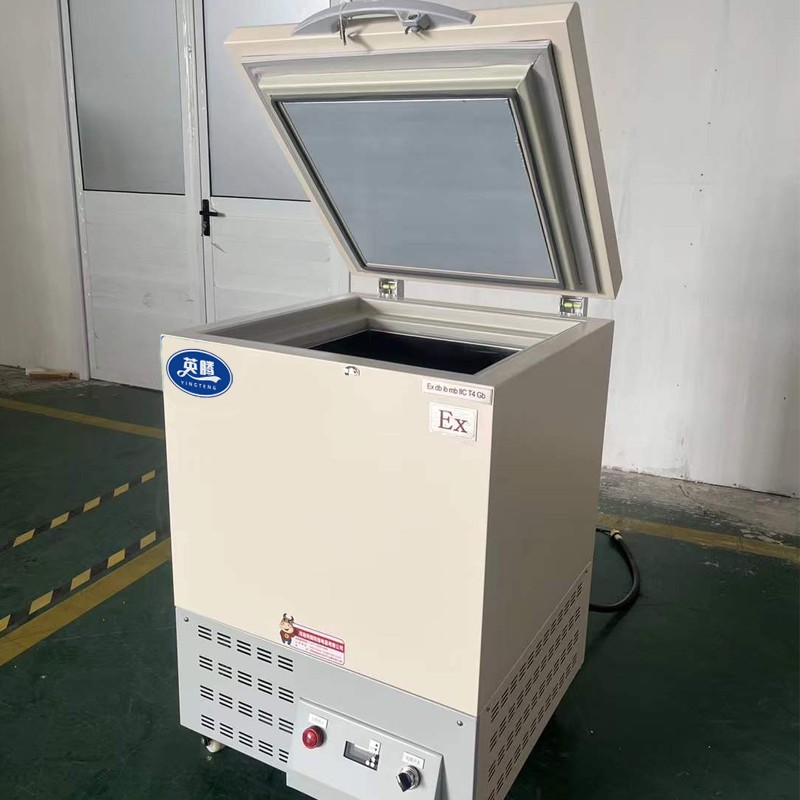 英騰-86度臥式超低溫防爆冰箱 煉油廠使用