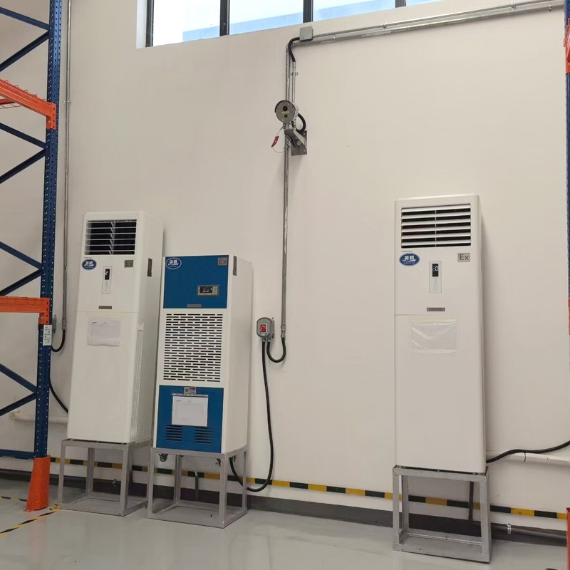 出口越南的英騰防爆除濕機(jī)、防爆空調(diào) 油庫噴使用